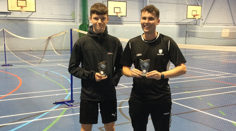 Badminton winners